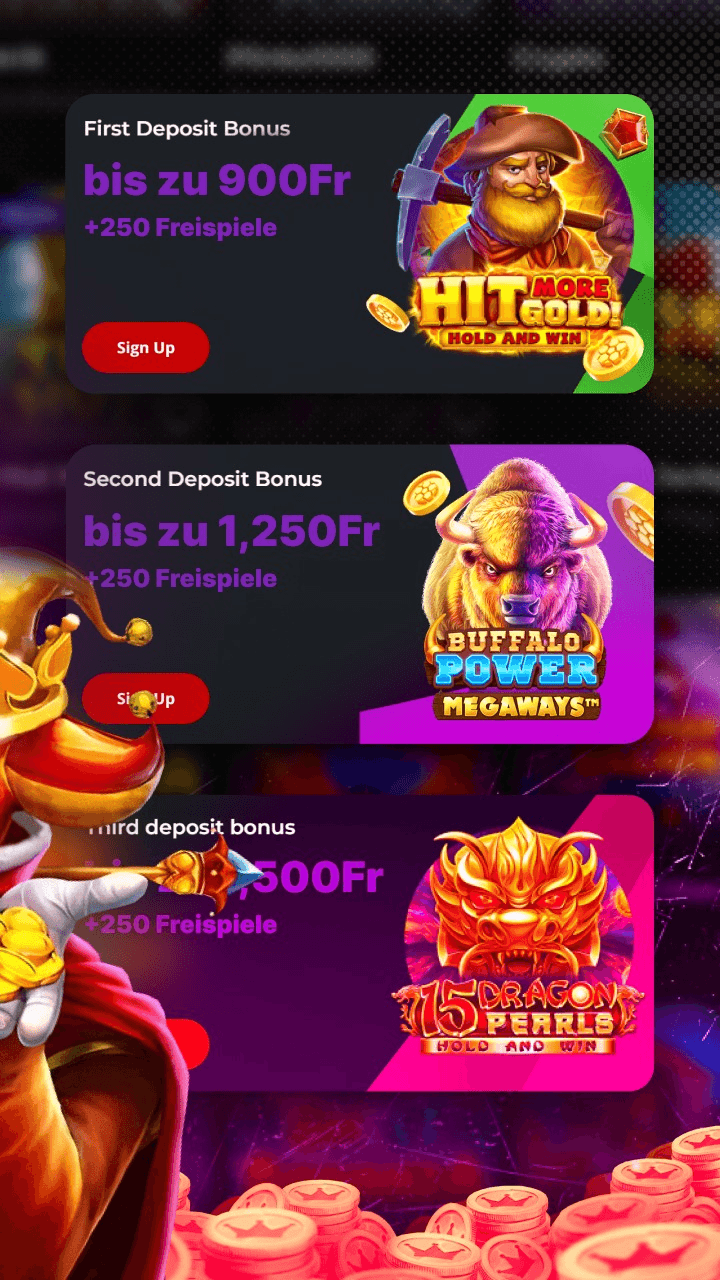 Switzerland Casino Screenshot